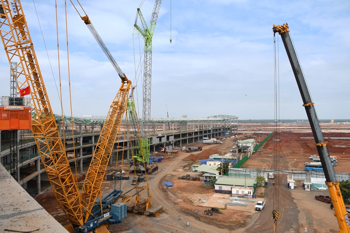 Trên "đại công trường" sân bay Long Thành ngày cuối năm- Ảnh 17. Trên "đại công trường" sân bay Long Thành ngày cuối năm- Ảnh 17.