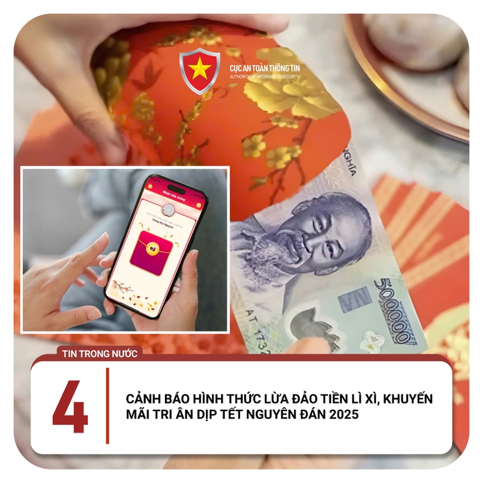 Cục An toàn thông tin cảnh báo loạt thủ đoạn có thể khiến nạn nhân không còn tiền ăn Tết- Ảnh 4. Cục An toàn thông tin cảnh báo loạt thủ đoạn có thể khiến nạn nhân không còn tiền ăn Tết- Ảnh 4.