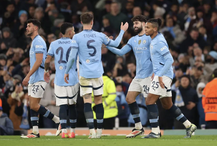 Đánh bại Club Brugge sân nhà, Man City giành vé vớt Champions League- Ảnh 8. Đánh bại Club Brugge sân nhà, Man City giành vé vớt Champions League- Ảnh 8.