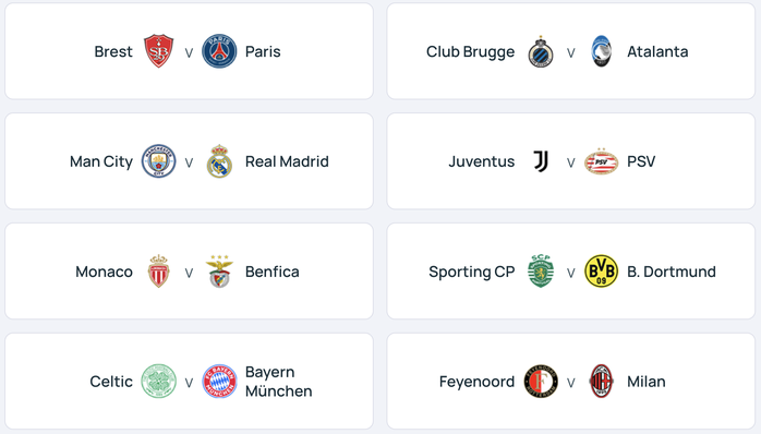 Vòng play-off Champions League: Man City đại chiến Real Madrid- Ảnh 3. Vòng play-off Champions League: Man City đại chiến Real Madrid- Ảnh 3.