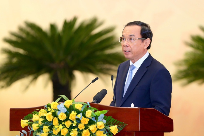 Bí thư Thành ủy TP HCM khẳng định quyết tâm xây dựng Trung tâm Tài chính quốc tế- Ảnh 2. Bí thư Thành ủy TP HCM khẳng định quyết tâm xây dựng Trung tâm Tài chính quốc tế- Ảnh 2.