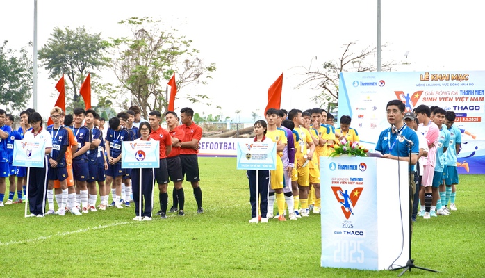 Khai mạc vòng loại khu vực Đông Nam Bộ Giải bóng đá Thanh niên sinh viên Việt Nam- Ảnh 1. Khai mạc vòng loại khu vực Đông Nam Bộ Giải bóng đá Thanh niên sinh viên Việt Nam- Ảnh 1.