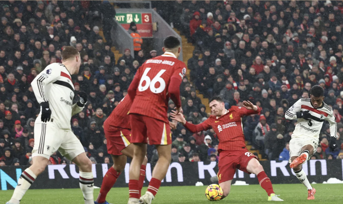 Rượt đuổi tỉ số ở Anfield, Man United giật điểm từ tay Liverpool- Ảnh 7. Rượt đuổi tỉ số ở Anfield, Man United giật điểm từ tay Liverpool- Ảnh 7.