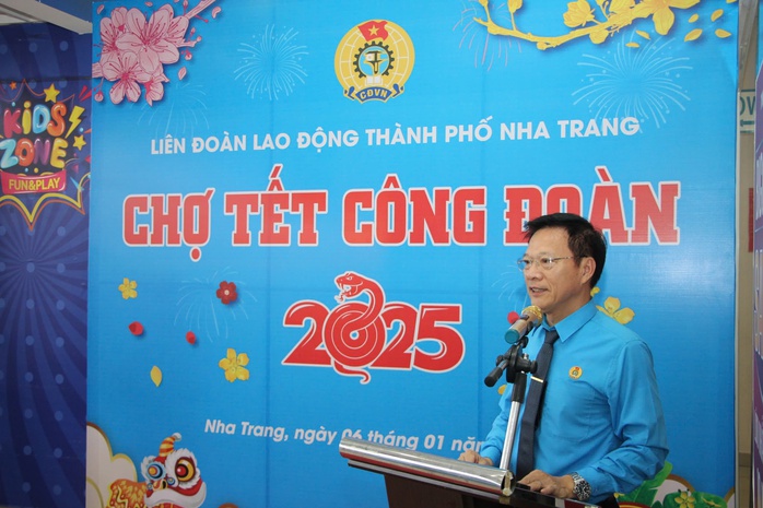 LĐLĐ Nha Trang: Tổ chức chợ Tết Công đoàn năm 2025- Ảnh 1. LĐLĐ Nha Trang: Tổ chức chợ Tết Công đoàn năm 2025- Ảnh 1.