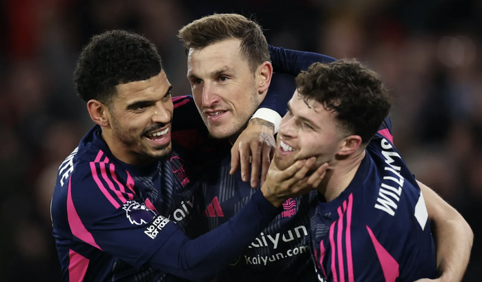 Nottingham Forest tiếp tục gây sốc, tranh ngôi nhì Ngoại hạng Anh với Arsenal- Ảnh 2. Nottingham Forest tiếp tục gây sốc, tranh ngôi nhì Ngoại hạng Anh với Arsenal- Ảnh 2.