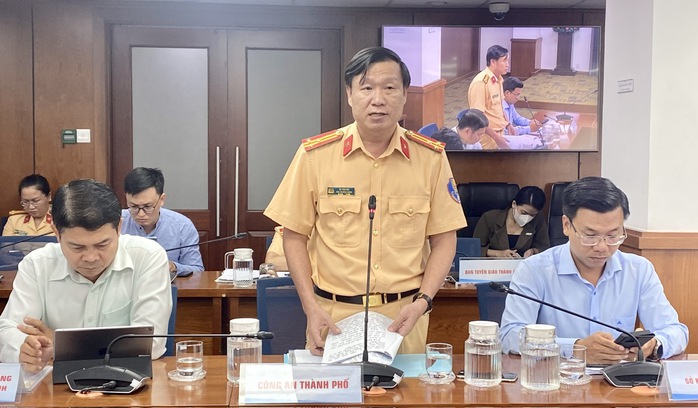 Công an TP HCM thông tin việc xử lý vi phạm giao thông khi áp dụng mức phạt "cao ngất"- Ảnh 1. Công an TP HCM thông tin việc xử lý vi phạm giao thông khi áp dụng mức phạt "cao ngất"- Ảnh 1.