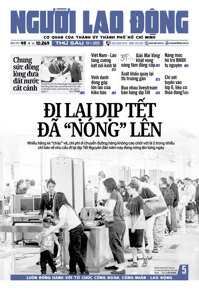 Báo in Người Lao Động 10-1: Chỉ xét tuyển vào lớp 6, liệu có thỏa đáng?- Ảnh 1. Báo in Người Lao Động 10-1: Chỉ xét tuyển vào lớp 6, liệu có thỏa đáng?- Ảnh 1.