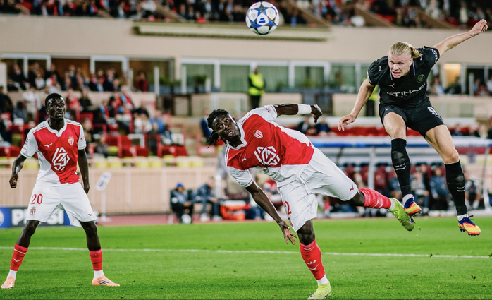 Haaland lập cú đúp, Man City đánh rơi chiến thắng khó tin trước Monaco- Ảnh 3.