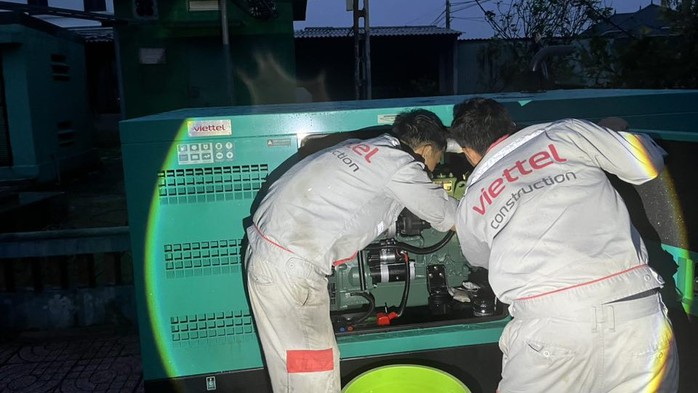 Viettel ứng cứu thành công tín hiệu viễn thông tại các xã chịu ảnh hưởng của bão Bualoi- Ảnh 2.