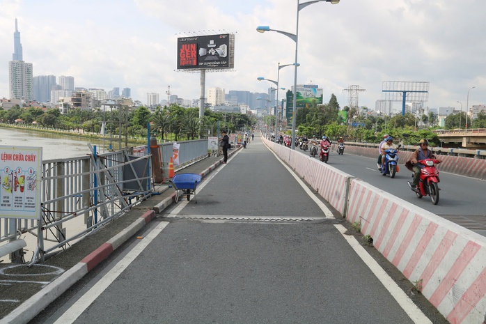 Cận cảnh cầu Bình Triệu 1 cao thêm 1,08 m- Ảnh 7.