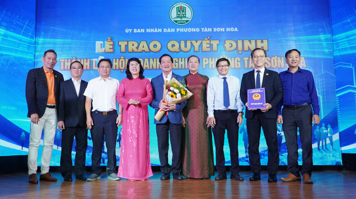 Phường Tân Sơn Hòa cam kết tạo điều kiện thuận lợi nhất để doanh nghiệp phát triển - Ảnh 1.