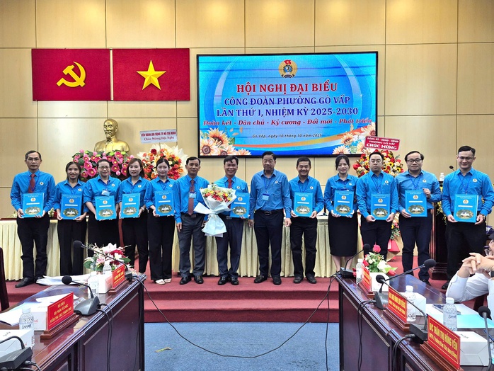 Công đoàn phường Gò Vấp: Phấn đấu trên 80% doanh nghiệp có tổ chức Công đoàn ký thỏa ước lao động tậ - Ảnh 2.