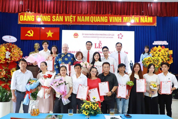Ngày hạnh phúc ở phường Cát Lái - Ảnh 1. Ngày hạnh phúc ở phường Cát Lái - Ảnh 1.