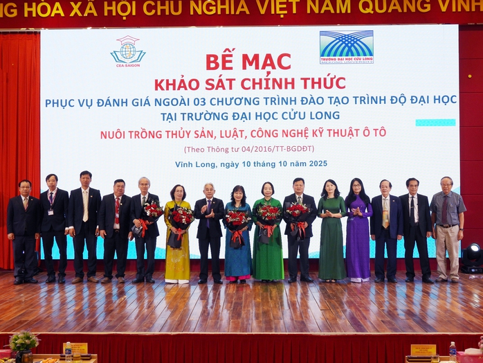 Trường ĐH Cửu Long nhận tin vui về kiểm định chất lượng đào tạo - Ảnh 7.