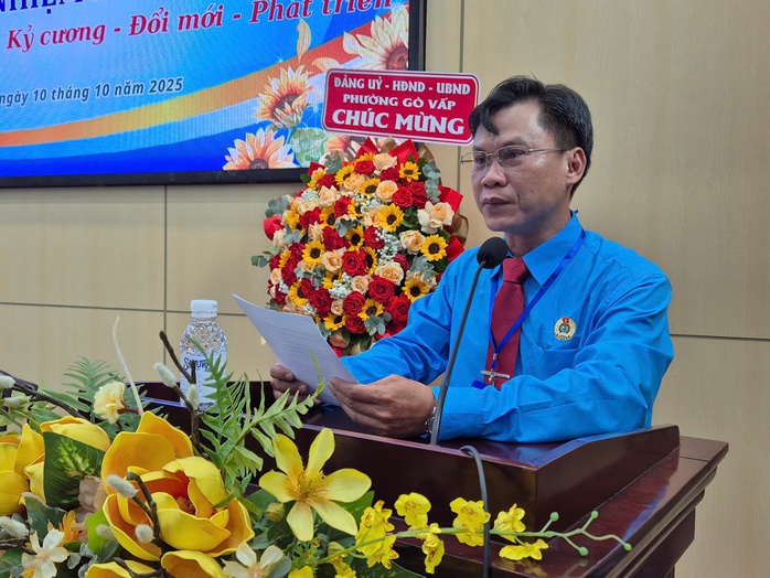 Công đoàn phường Gò Vấp: Phấn đấu trên 80% doanh nghiệp có tổ chức Công đoàn ký thỏa ước lao động tậ - Ảnh 3.