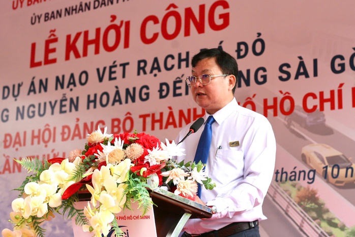 TP HCM khởi công dự án nạo vét rạch Đá Đỏ, cải thiện hạ tầng thoát nước và cảnh quan đô thị - Ảnh 2.