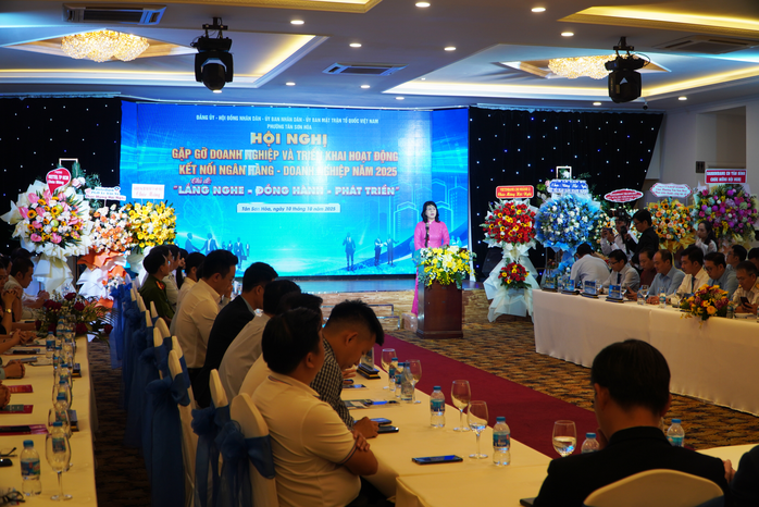 Phường Tân Sơn Hòa cam kết tạo điều kiện thuận lợi nhất để doanh nghiệp phát triển - Ảnh 2.