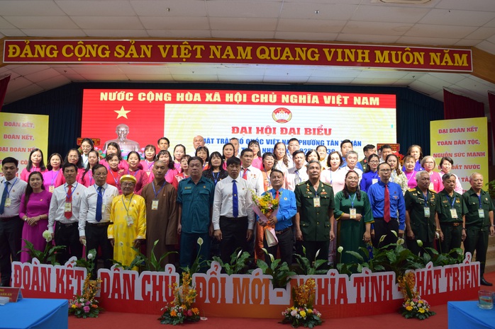 Đại hội MTTQ Việt Nam phường Tân Thuận (TP HCM) lần thứ I, nhiệm kỳ 2025 - 2030 - Ảnh 6.