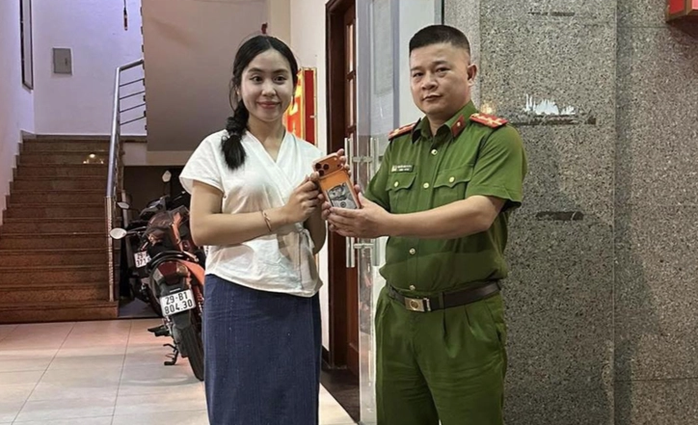 Công an tìm thấy iPhone 17 Pro Max của TikToker Maysaa tại Hà Nội - Ảnh 1.