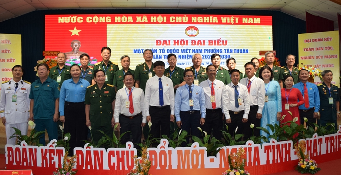 Đại hội MTTQ Việt Nam phường Tân Thuận (TP HCM) lần thứ I, nhiệm kỳ 2025 - 2030 - Ảnh 5.
