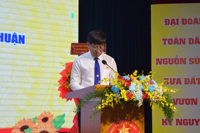Đại hội MTTQ Việt Nam phường Tân Thuận (TP HCM) lần thứ I, nhiệm kỳ 2025 - 2030 - Ảnh 4.