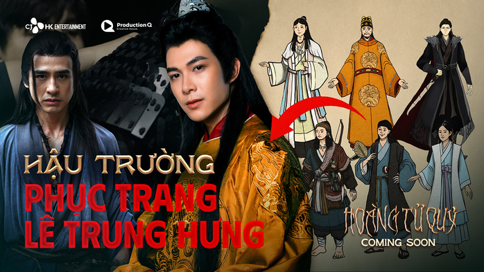 Lộ tạo hình Anh Tú Atus, Lương Thế Thành trong "Hoàng tử quỷ" - Ảnh 1.
