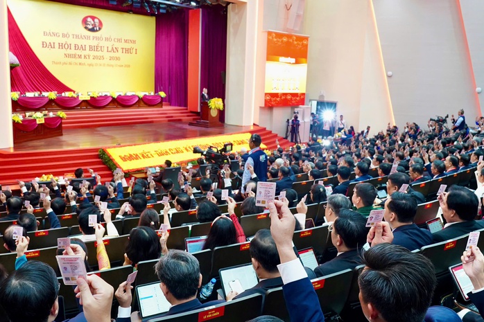 Phát biểu khai mạc phiên trù bị Đại hội đại biểu Đảng bộ TP HCM lần thứ I - Ảnh 3.
