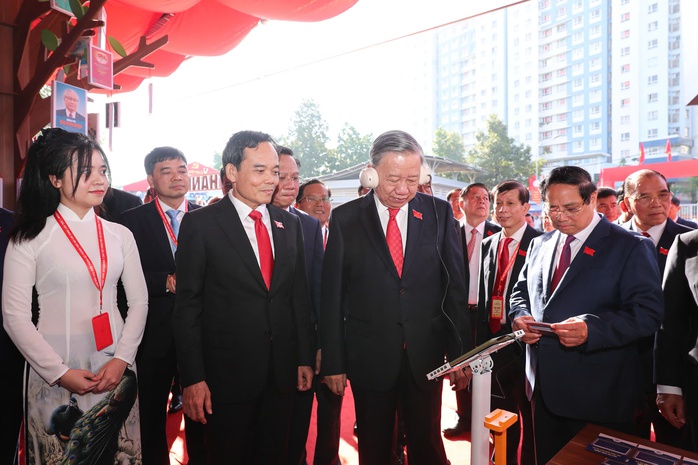 Tổng Bí thư Tô Lâm dự phiên khai mạc Đại hội Đại biểu Đảng bộ TP HCM - Ảnh 2.