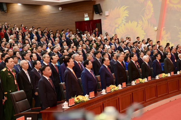 Đang diễn ra lễ khai mạc Đại hội Đại biểu Đảng bộ TP HCM lần thứ I - Ảnh 4.