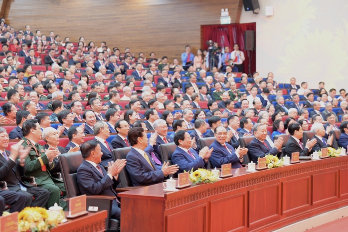 Đang diễn ra lễ khai mạc Đại hội Đại biểu Đảng bộ TP HCM lần thứ I - Ảnh 5.