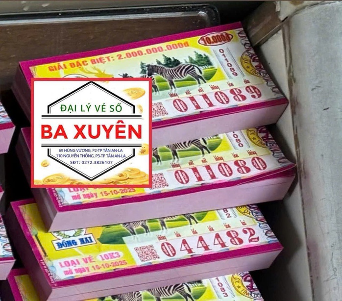 Xổ số miền Nam: 3 Đại lý vé số được nhiều người xin vía may mắn - Ảnh 1. Xổ số miền Nam: 3 Đại lý vé số được nhiều người xin vía may mắn - Ảnh 1.