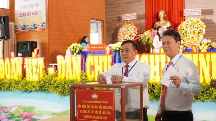 Ông Phạm Thế Hiển giữ chức Chủ tịch ủy ban MTTQ Việt Nam phường Đông Hòa nhiệm kỳ 2025 - 2030 - Ảnh 2. Ông Phạm Thế Hiển giữ chức Chủ tịch ủy ban MTTQ Việt Nam phường Đông Hòa nhiệm kỳ 2025 - 2030 - Ảnh 2.
