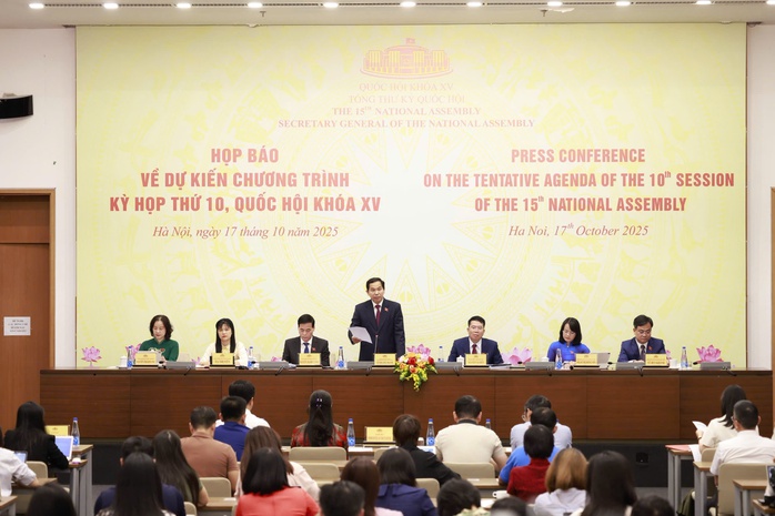 Kỳ họp thứ 10, Quốc hội khóa XV dự kiến làm việc khoảng 40 ngày với 66 nội dung quan trọng - Ảnh 1.