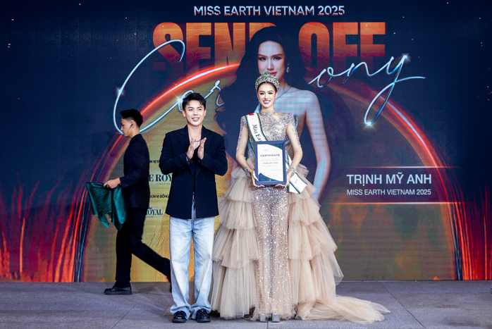 Trịnh Mỹ Anh sẵn sàng chinh phục vương miện Hoa hậu Trái Đất 2025 - Ảnh 2.