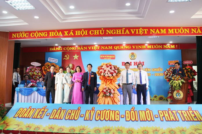 Đại hội Công đoàn phường Liên Chiểu lần thứ I: Chăm lo tốt hơn đời sống người lao động - Ảnh 3.