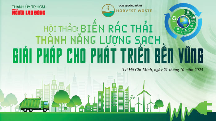 Hôm nay, Báo Người Lao Động tổ chức hội thảo Biến rác thải thành năng lượng sạch - Ảnh 1.