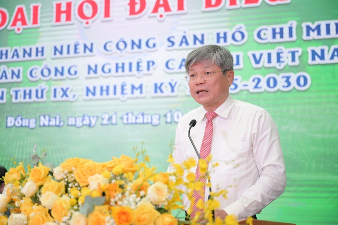 Ông Nguyễn Minh Thông tái đắc cử Bí thư Đoàn thanh niên VRG - Ảnh 3. Ông Nguyễn Minh Thông tái đắc cử Bí thư Đoàn thanh niên VRG - Ảnh 3.