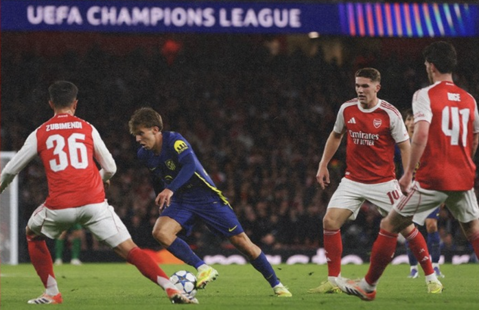 Arsenal thắng "hủy diệt" Atletico Madrid, chạm mốc 200 trận thắng Champions League - Ảnh 2.