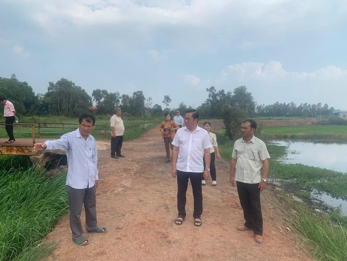 Tây Ninh: Kiến Tường chủ động phòng chống bão, lũ chó vụ lúa thu đông - Ảnh 1.