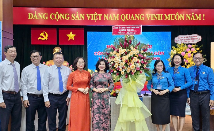 TP HCM: Bà Hồ Như Cát Tường làm Chủ tịch Công đoàn phường Sài Gòn - Ảnh 2.