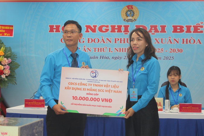 Bà Nguyễn Thị Mỹ Hương làm Chủ tịch Công đoàn phường Xuân Hòa, TP HCM - Ảnh 6.