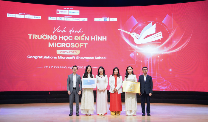 Trường ĐH nào được Microsoft vinh danh "trường học điển hình"? - Ảnh 2.