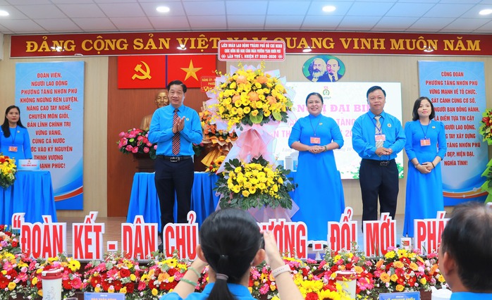 Hội nghị Công đoàn phường Tăng Nhơn Phú - Ảnh 1.