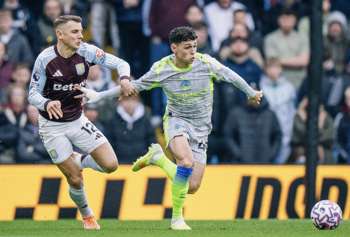 Thua cách biệt tối thiểu Aston Villa, Man City trắng tay rời Villa Park - Ảnh 4.