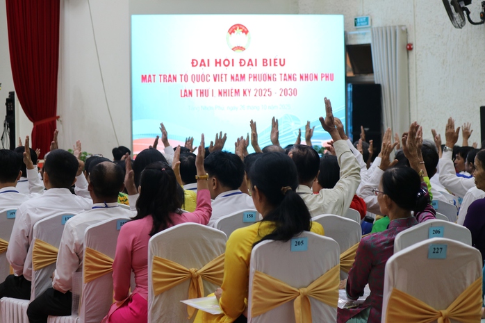 Ông Nguyễn Thanh Bình giữ chức Chủ tịch Ủy ban MTTQ Việt Nam phường Tăng Nhơn Phú - Ảnh 8.