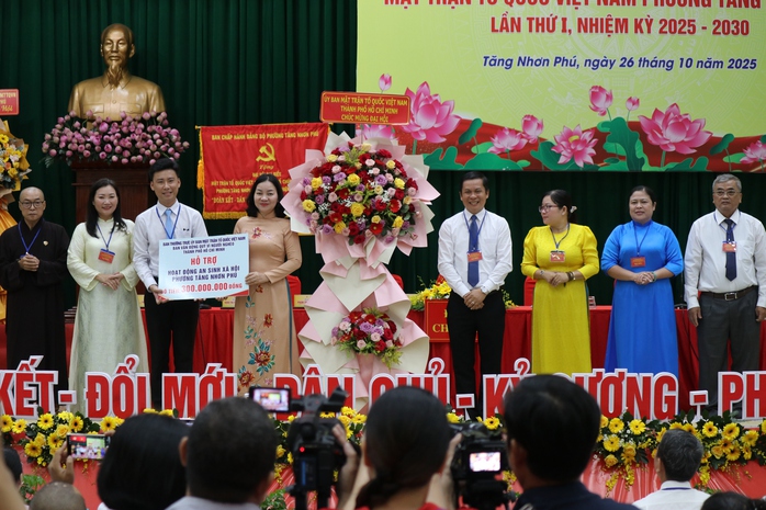 Ông Nguyễn Thanh Bình giữ chức Chủ tịch Ủy ban MTTQ Việt Nam phường Tăng Nhơn Phú - Ảnh 4.