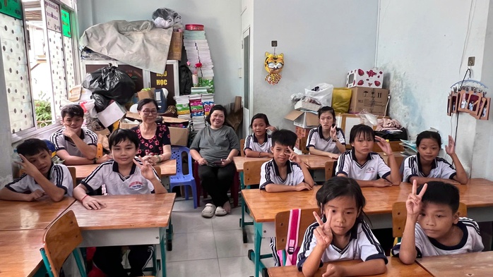 Lớp học tình thương của người cựu chiến binh 78 tuổi ở An Giang - Ảnh 3.