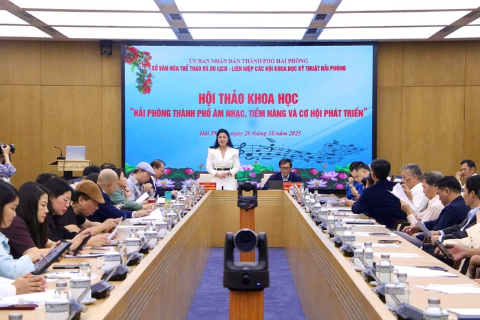 Hải Phòng hướng tới trở thành Thành phố âm nhạc của Unesco trong lĩnh vực âm nhạc - Ảnh 1. Hải Phòng hướng tới trở thành Thành phố âm nhạc của Unesco trong lĩnh vực âm nhạc - Ảnh 1.