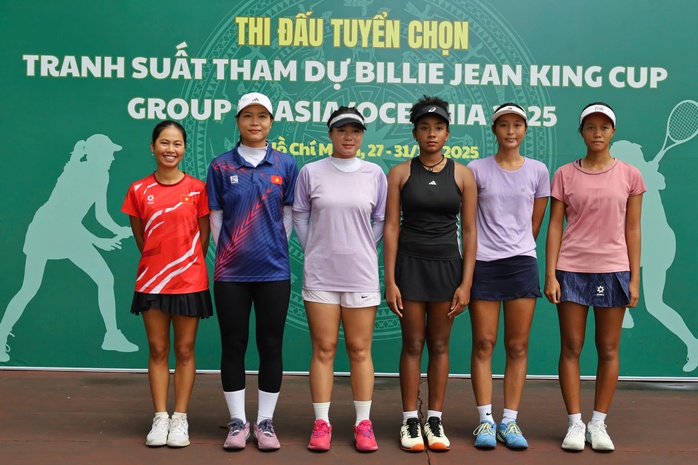 Một VĐV rút khỏi vòng tuyển chọn tuyển nữ dự Billie Jean King Cup Nhóm III khu vực - Ảnh 1.