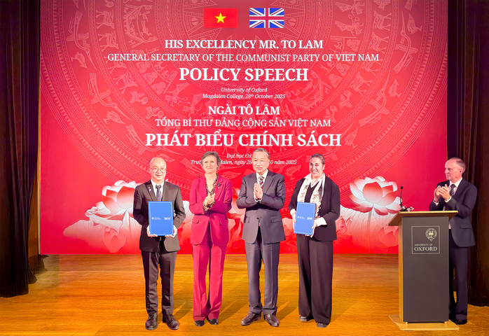 Viện nghiên cứu Tâm Anh cùng Đại học Oxford hợp tác trao đổi đào tạo, nghiên cứu và đổi mới y tế - Ảnh 1. Viện nghiên cứu Tâm Anh cùng Đại học Oxford hợp tác trao đổi đào tạo, nghiên cứu và đổi mới y tế - Ảnh 1.